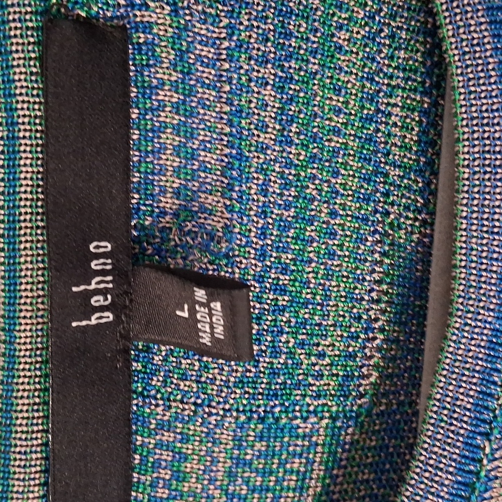 Behno Multicolor Textured Tunic - Picture 3 of 6